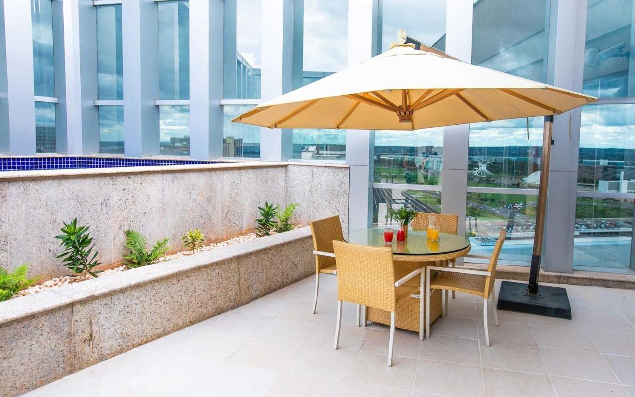 V1005 Flat 10º Andar Com Vista Para Esplanada 브라질리아 외부 사진